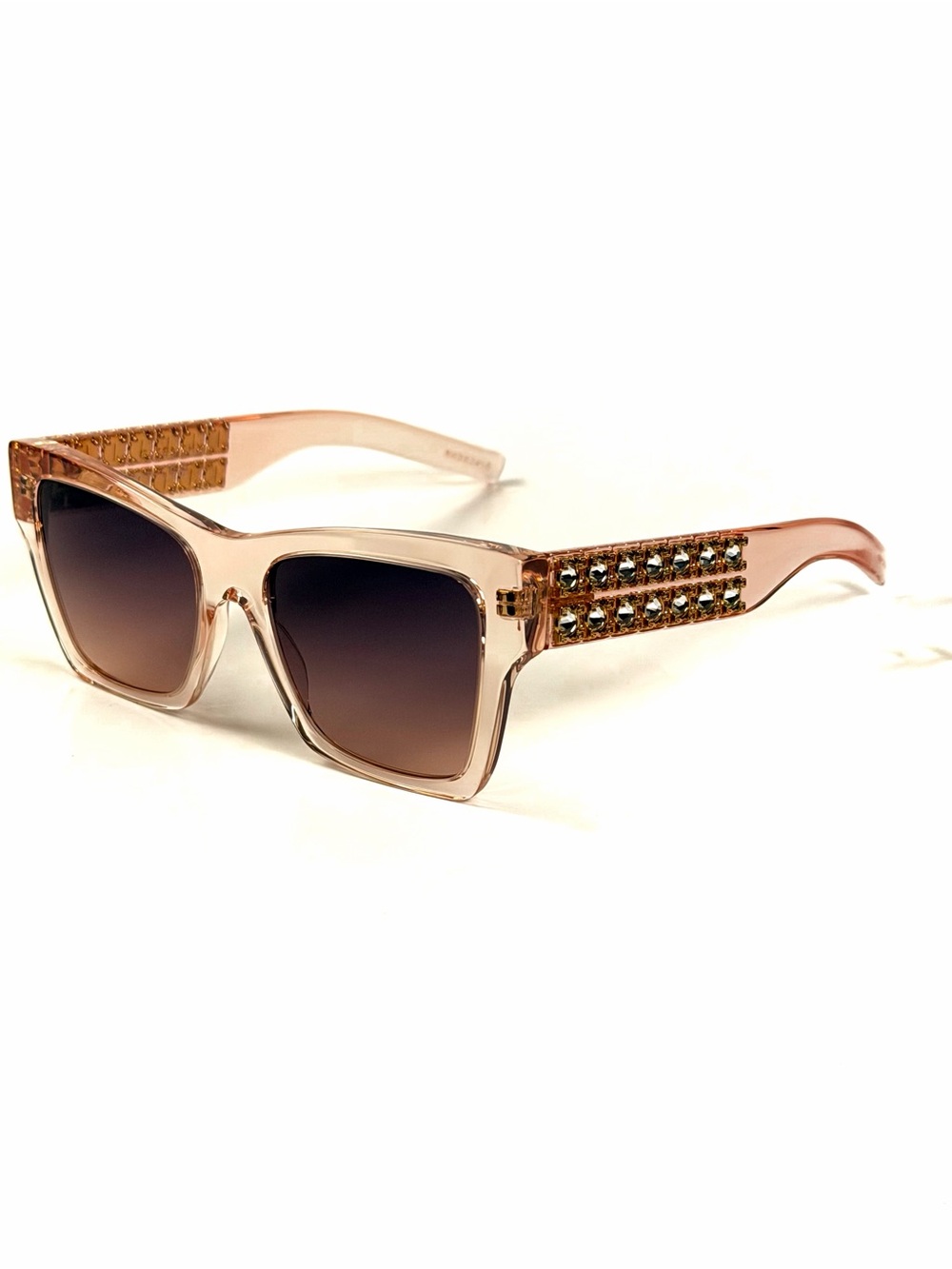 Givenchy GV40076I 72B Transparent Pink GV 40076I 54mm Sunglasses New Authentic